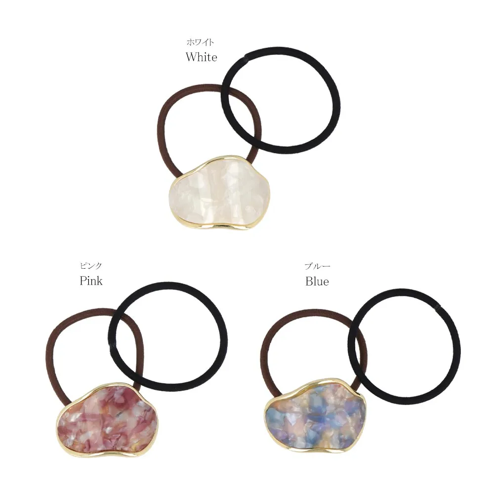 Reusable Ponytail Holder Marble