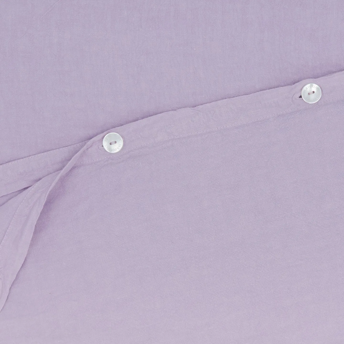 Simple Linen Duvet - Lilac