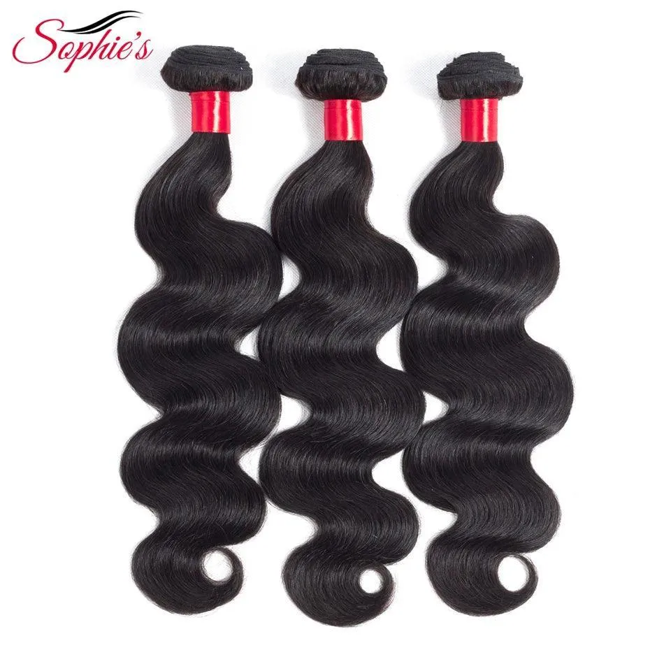 Sophie's Body Wave Malaysian Hair Bundle Trio: Premium Extensions