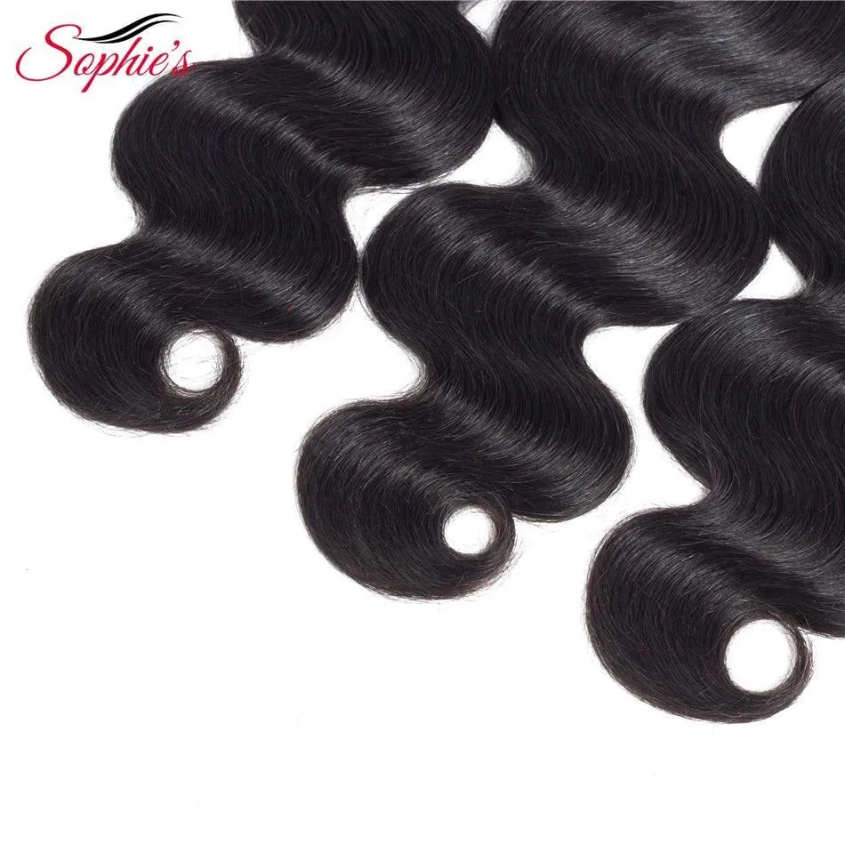 Sophie's Body Wave Malaysian Hair Bundle Trio: Premium Extensions