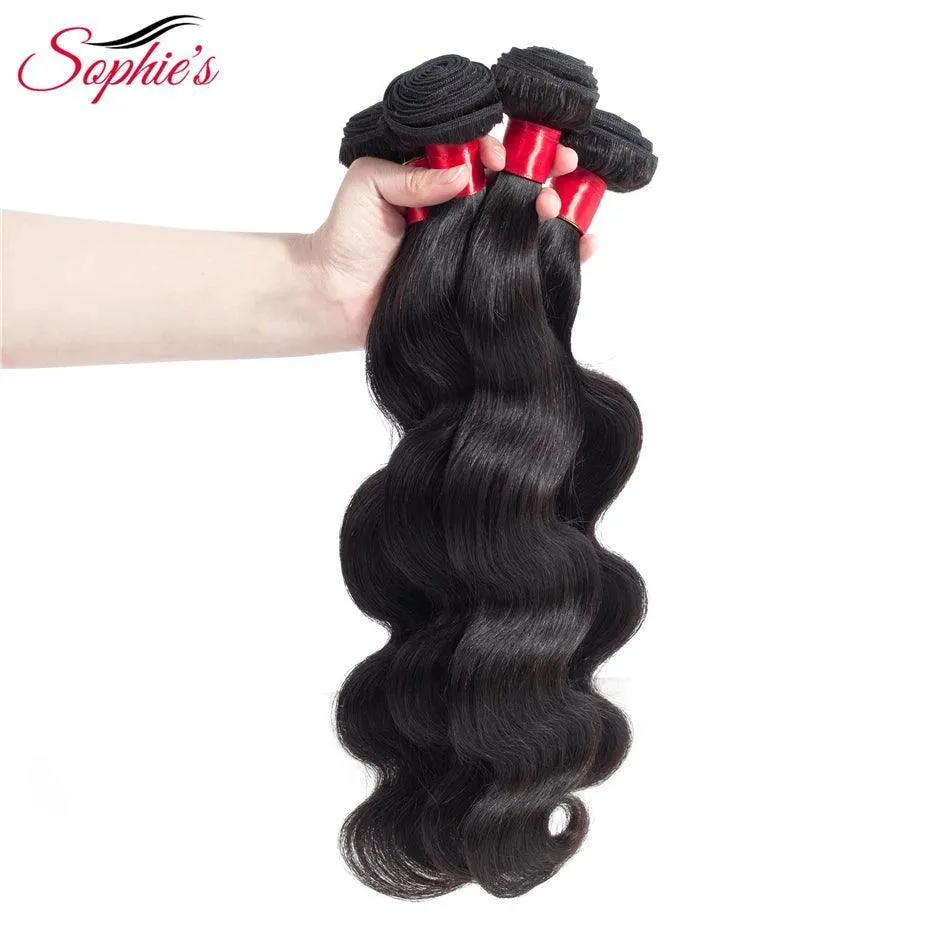 Sophie's Body Wave Malaysian Hair Bundle Trio: Premium Extensions