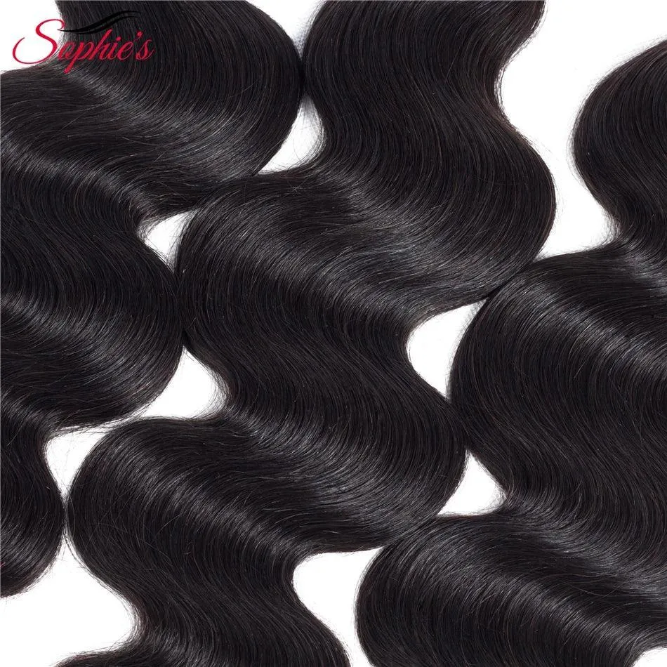 Sophie's Body Wave Malaysian Hair Bundle Trio: Premium Extensions