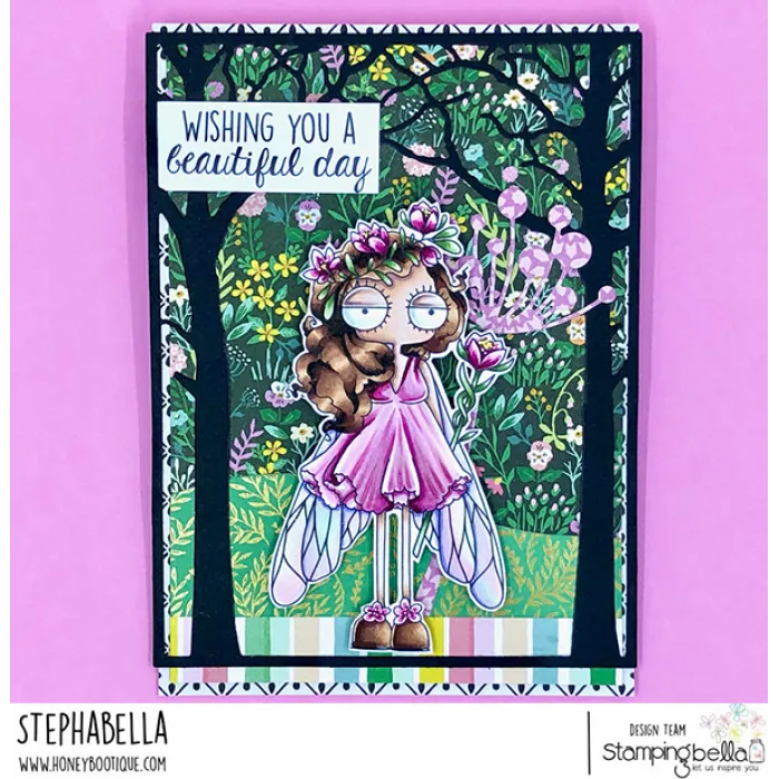 Stamping Bella Cling Stamps Oddball Spring Fairy