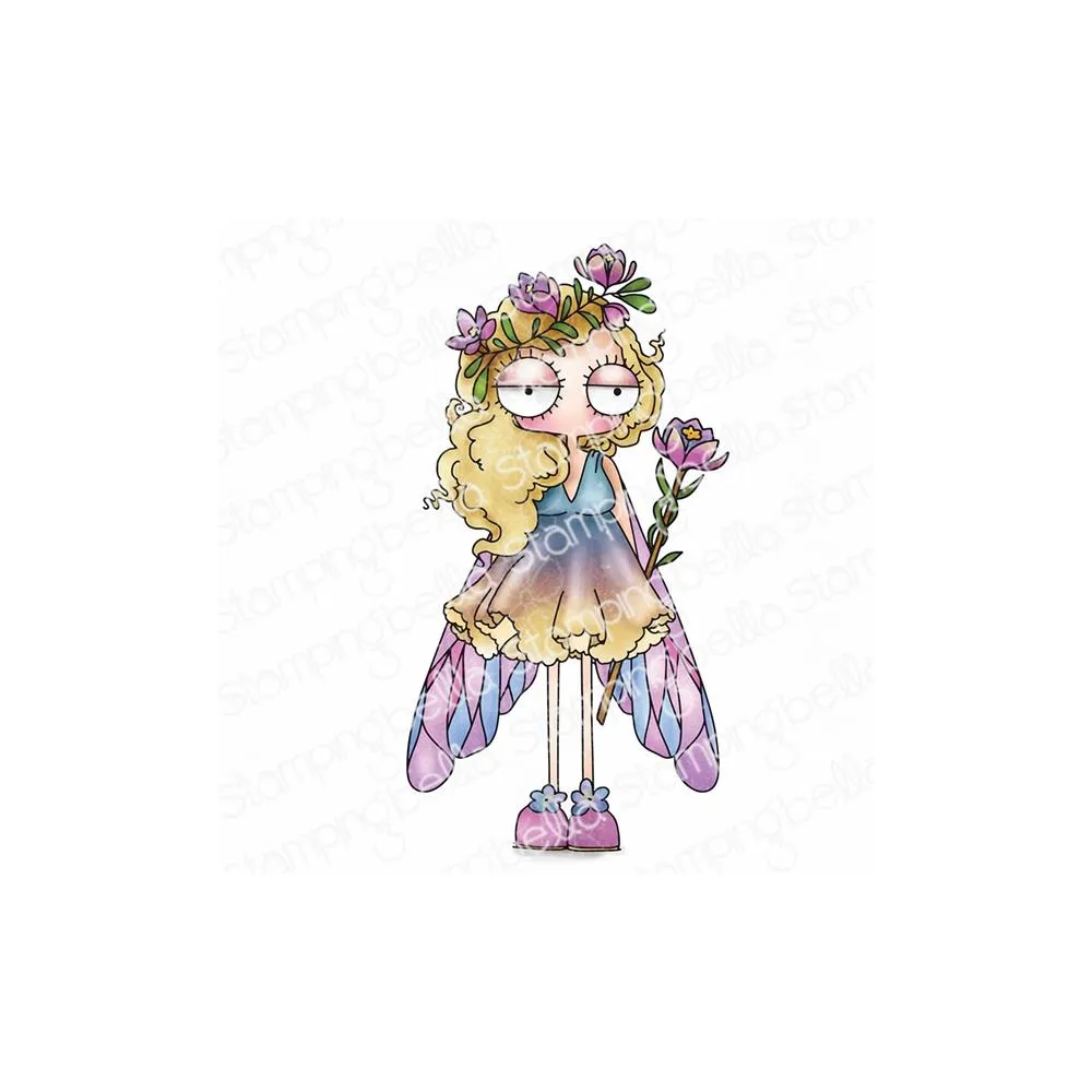 Stamping Bella Cling Stamps Oddball Spring Fairy