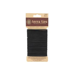 Terra Ties Biodegradable Hair Ties-27 Pack