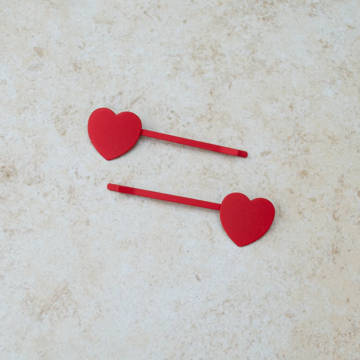 The Hearts Hair Pin - Various Colours