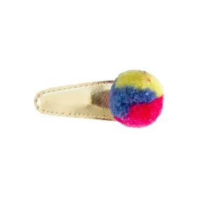 The Pom Hair Clip - Various Colours