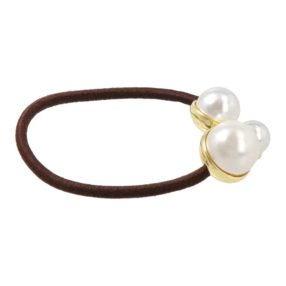 Triple Pearl Hair Tie