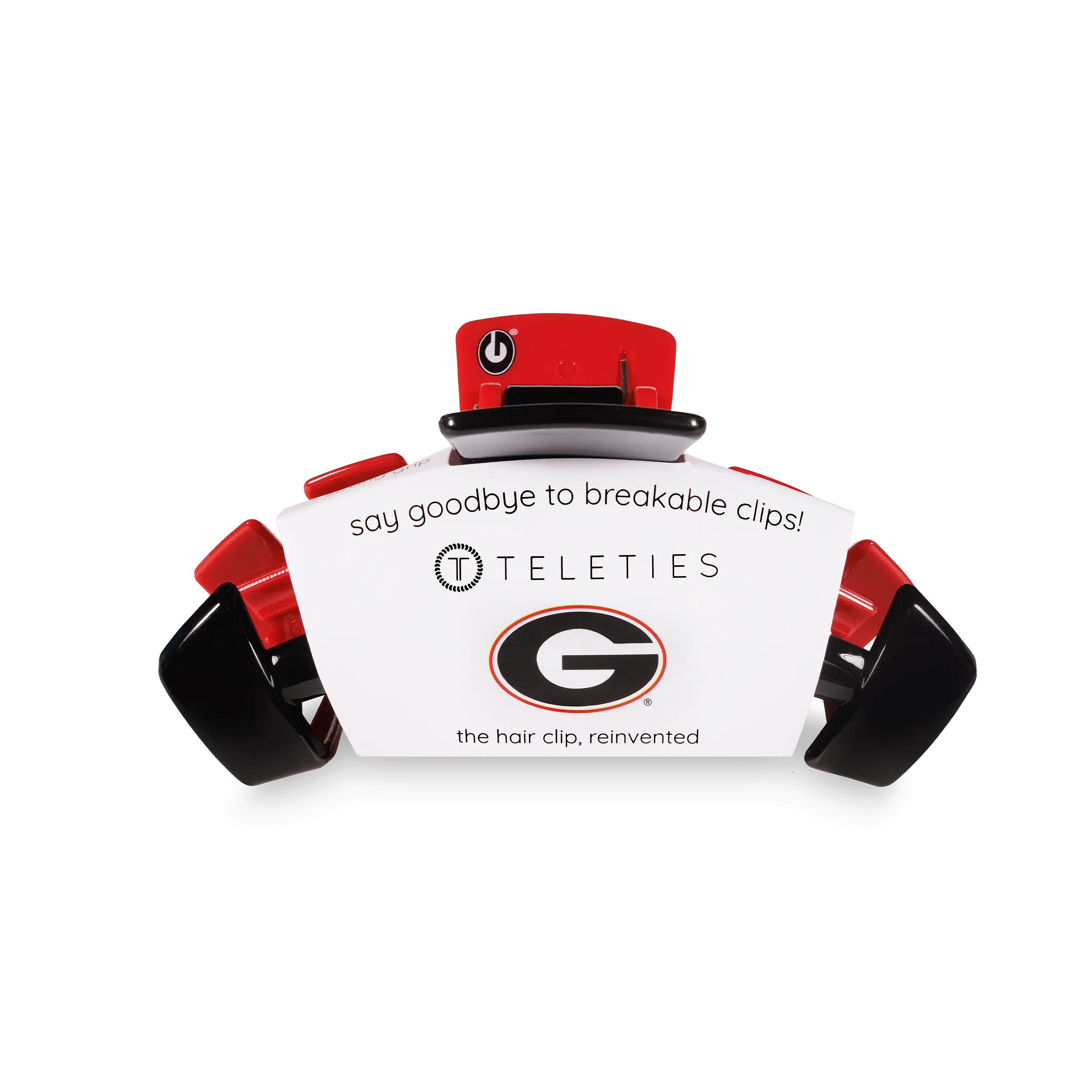 University of Georgia Medium Hair Clip