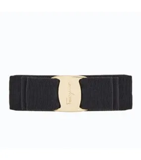 Vara Bow Hairclip Black/Gold