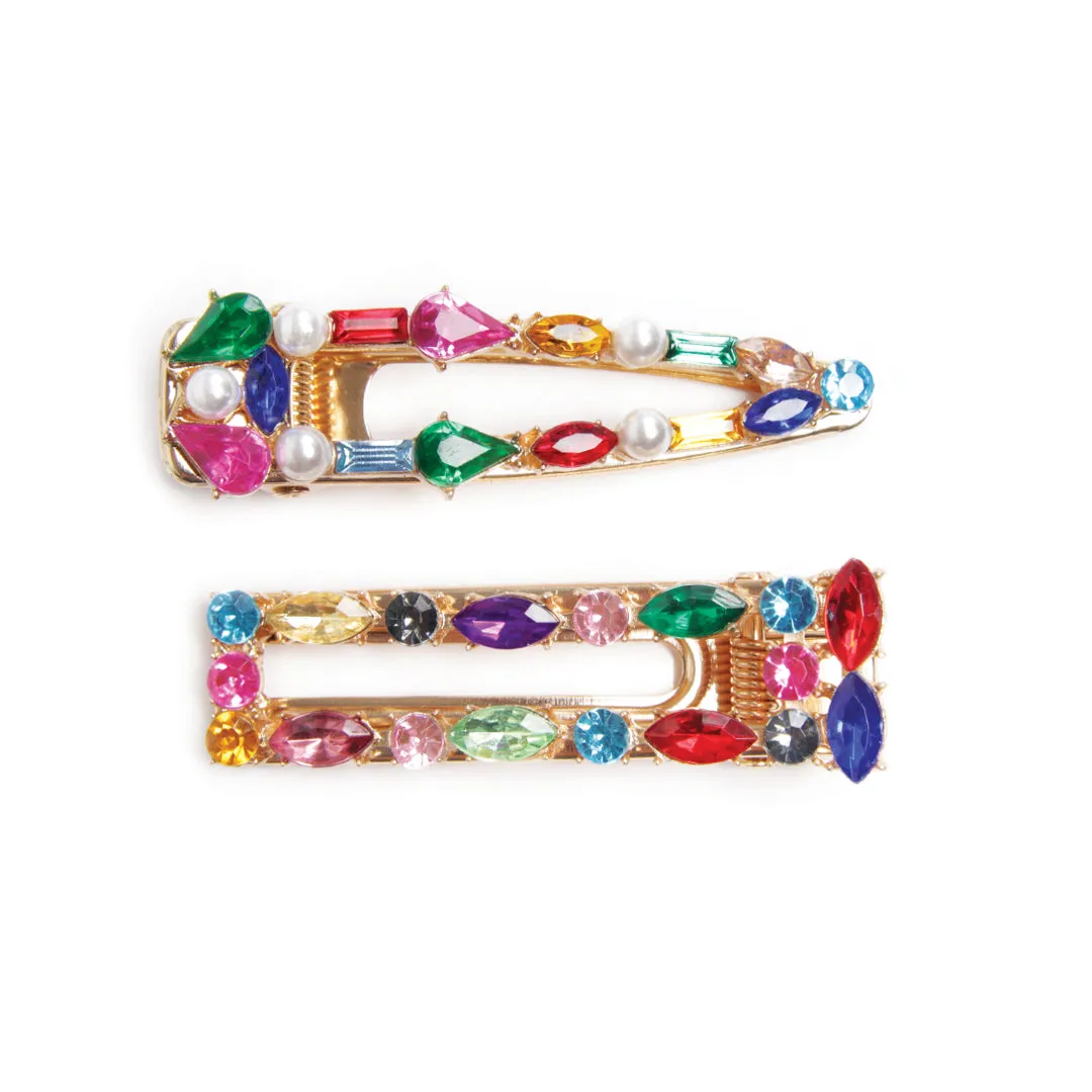 Venetian Glass - 2 Pack Hair Clips