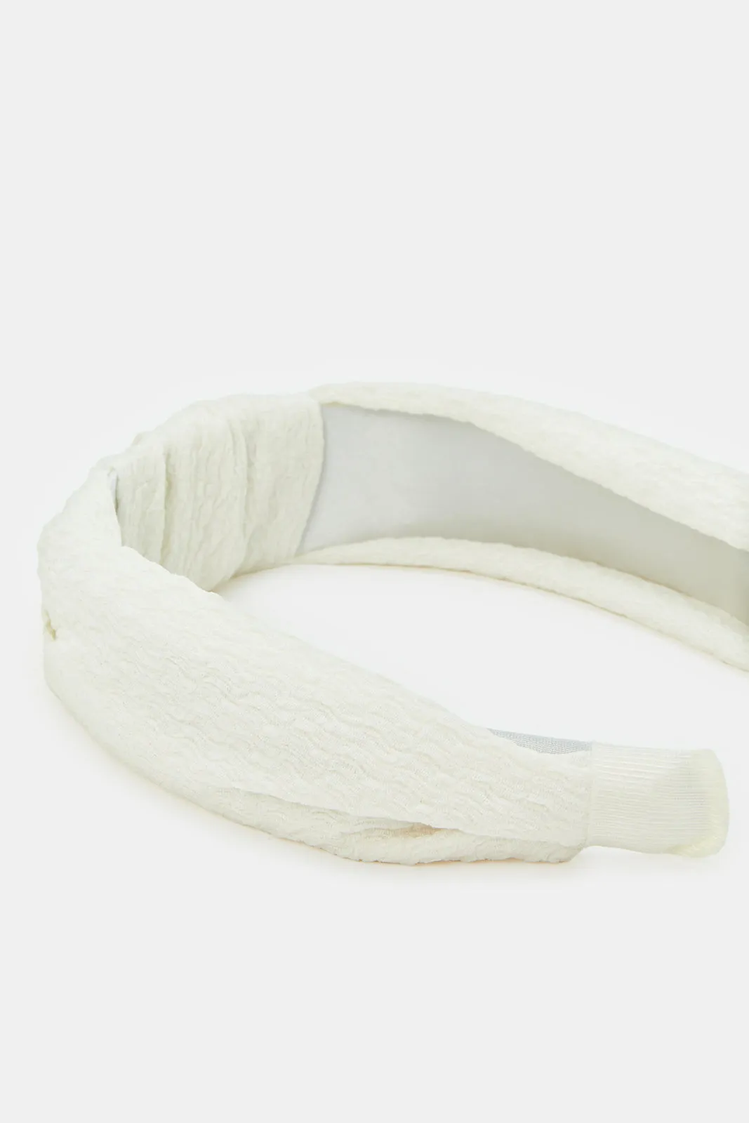 Women Ivory Embellished Headband